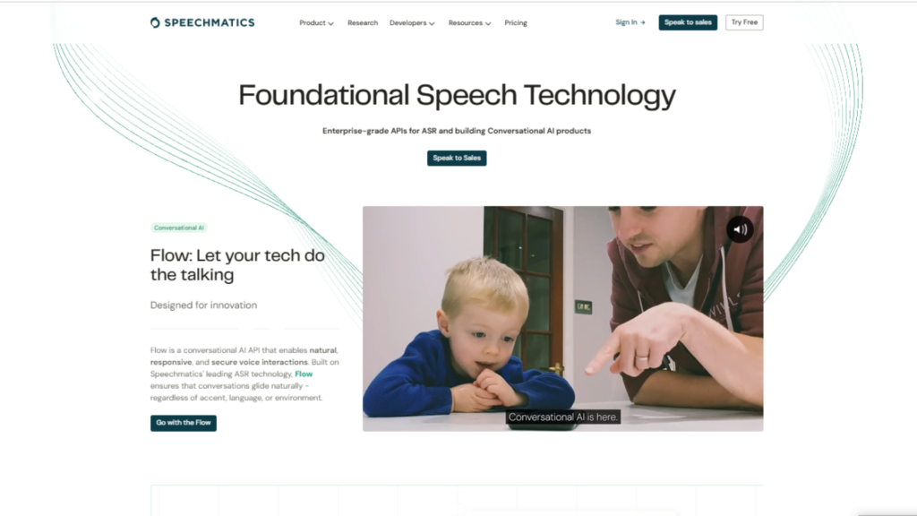 Speechmatics - AI Speech Technology Agent