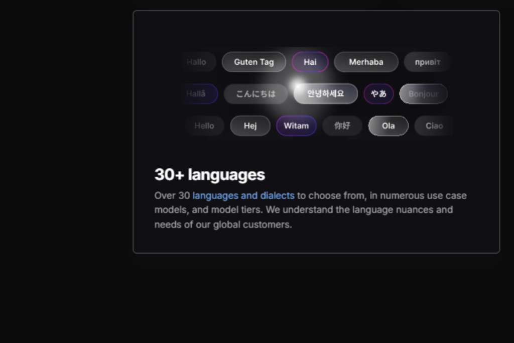 Deepgram Support Multiple Languages
