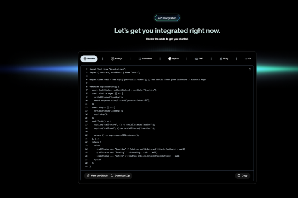 Vapi API Integration with Existing Systems