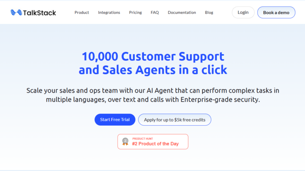 TalkStack AI - Voice AI Agent