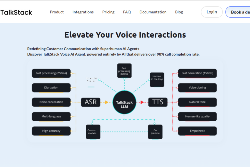 TalkStack AI Personalized Voice Interactions