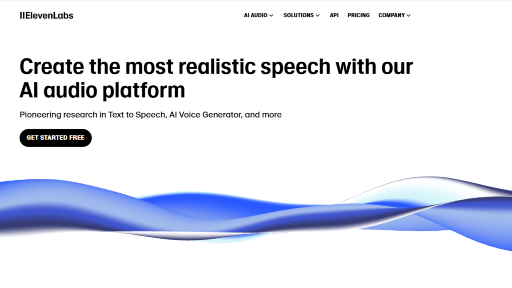 ElevenLabs - AI Audio Platform