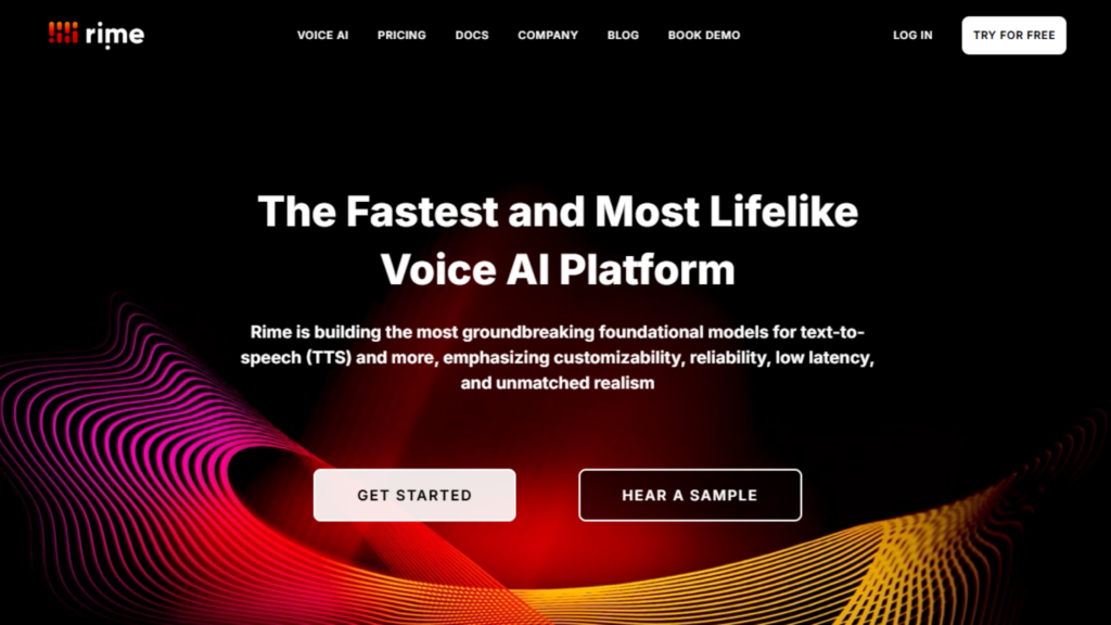 RimeAI - Voice AI Platform