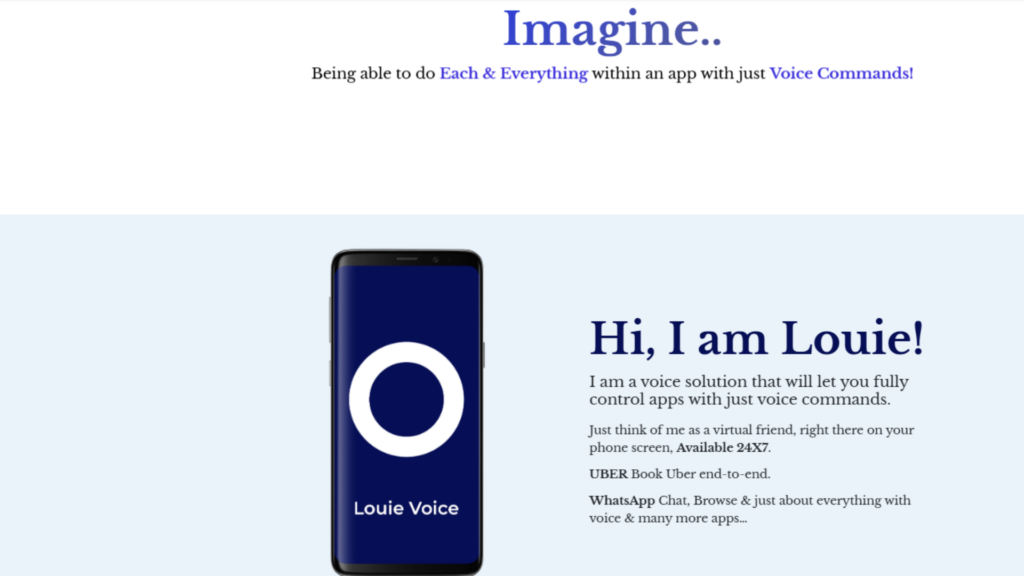 Louie Voice - AI-Driven Voice Interface