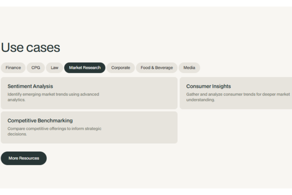 Athena Intelligence Use Cases