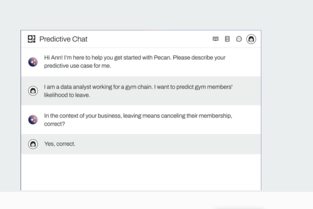 Predictive GenAI & Chat of Pecan AI