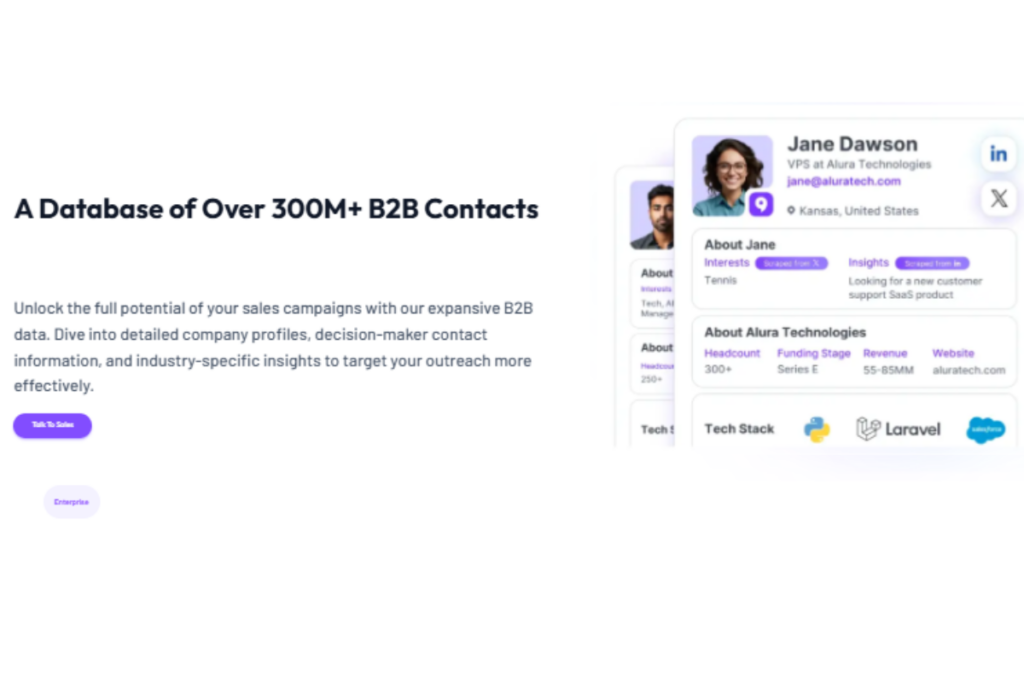 Extensive B2B Contact Database of Artisan