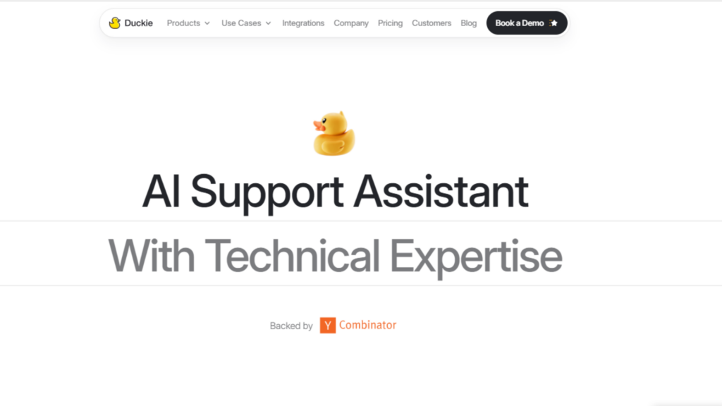Duckie Agent - AI Support Agent