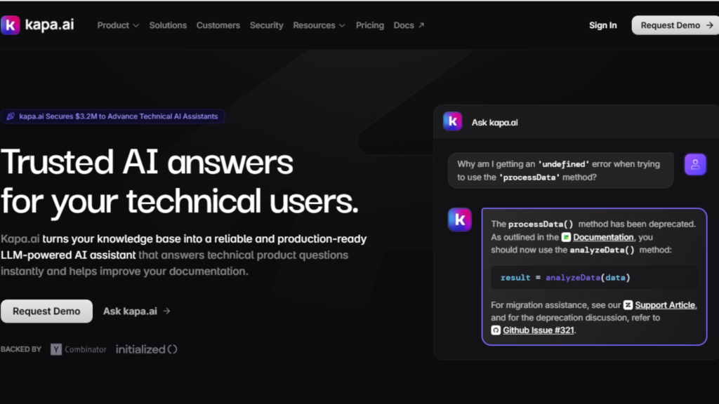 KapaAI - Advance Technical AI Assistant