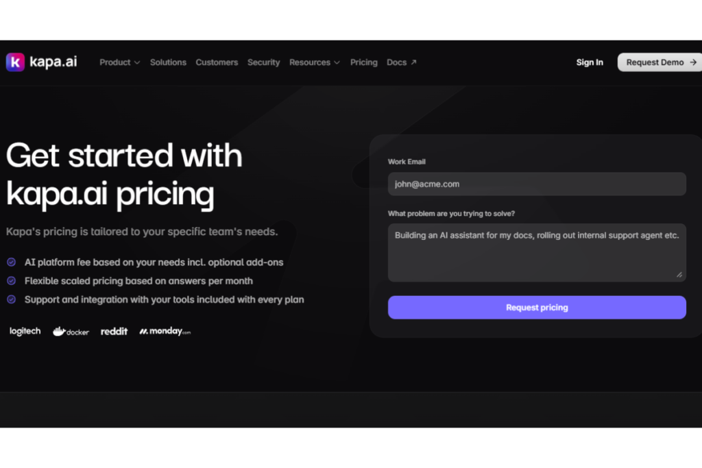 KapaAI Pricing