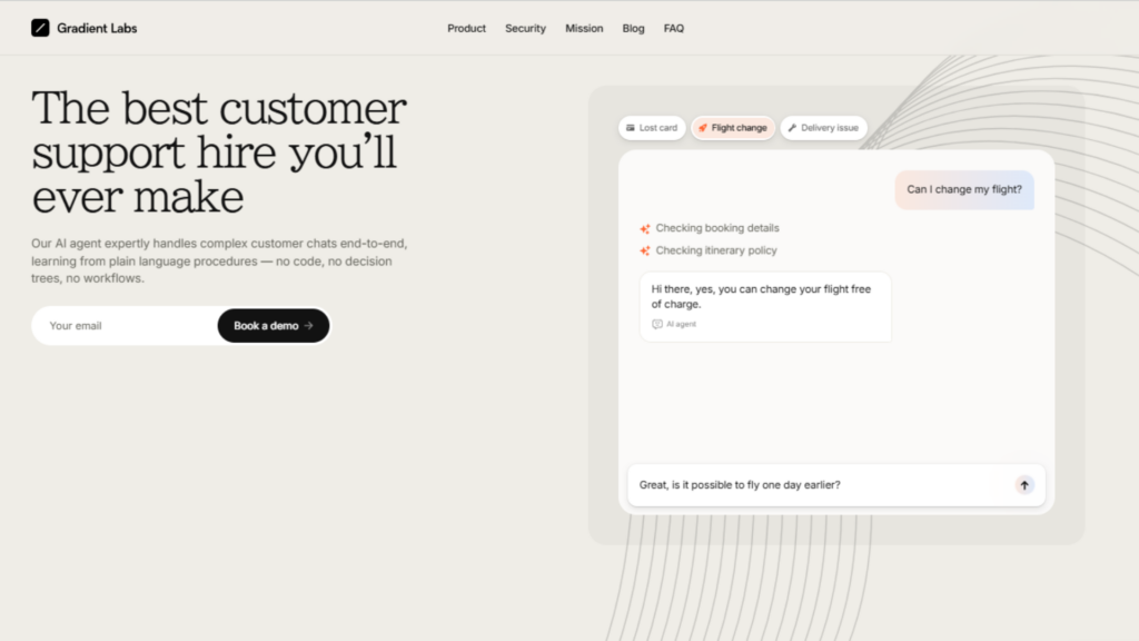 Gradient Labs - Best Customer Support AI Agent
