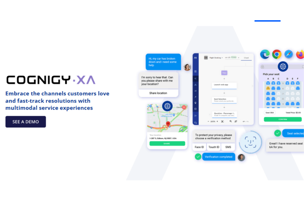 Omni-channel communication of Cognigy