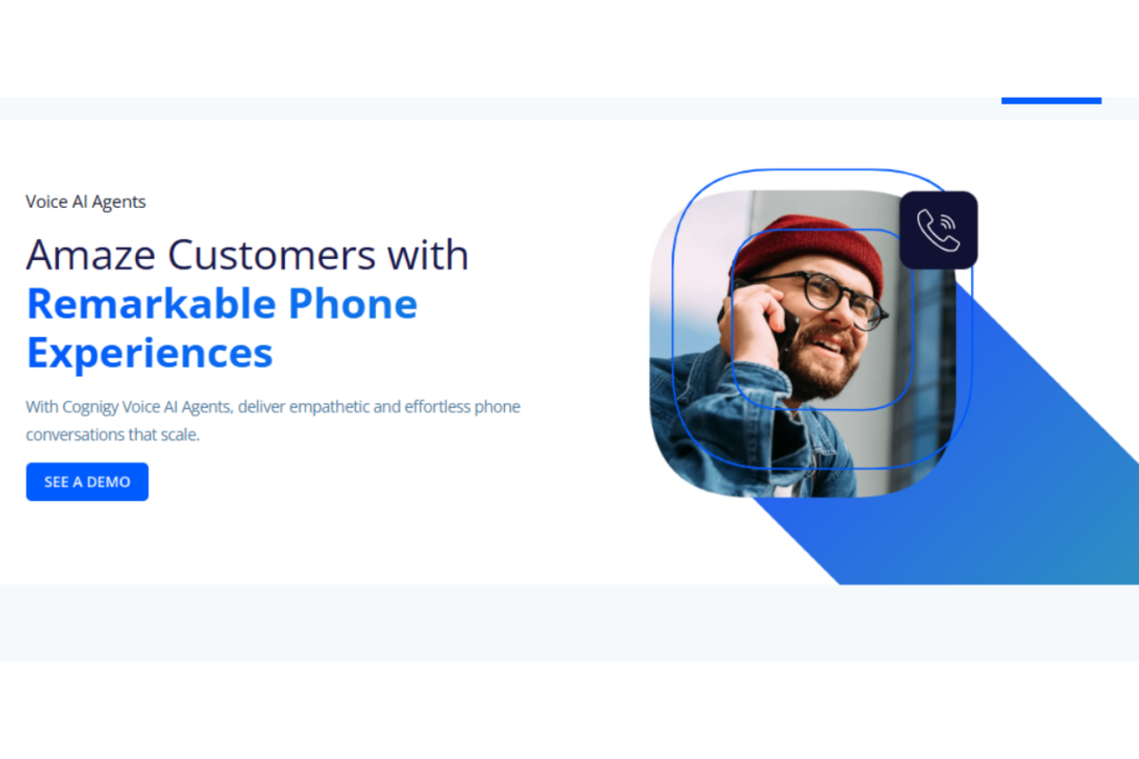 Voice AI with IVR Compatibility of Cognigy