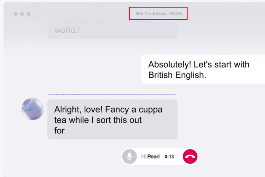 Multi-Language Capabilities of NL Pearl
